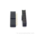 2.54mm 암 헤더 이중 행 스트레이트 18P